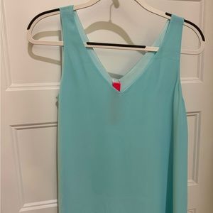Lilly Pulitzer Florin Top Size Small.  Aqua.